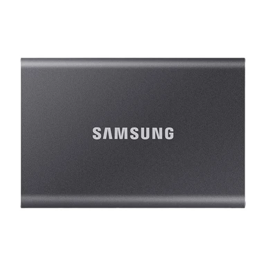 Samsung Tragbare SSD - T7 2 TB USB Typ-C 3.2 Gen 2 in Titan-Grau