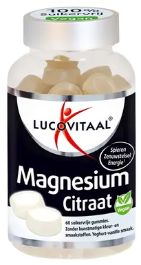 Lucovitaal Magnesium 60 Suikervrij Gummies