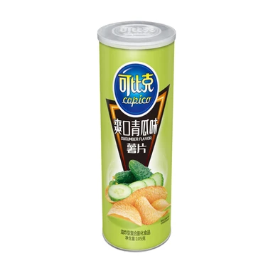 Daliyuan Copico Chips de Pomme de Terre Saveur Concombre 105g