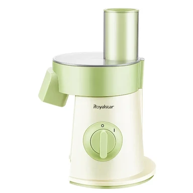 Royalstar Coupe-légumes à 3 lames en acier inoxydable 304, 200 W - Vert