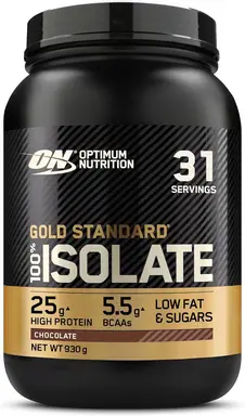 Optimum Nutrition 100% Gold Standard Isolate - chocolade - 930 g (31 porties)