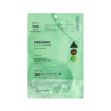 VT Cosmetics Reti-A Reedle Shot 100 2Step Hydrogel Mask