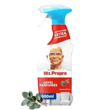 MR PROPRE Spray Nettoyant ménager multi-surfaces Javel & Eucalyptus 500ml