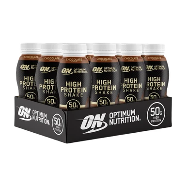 Optimum Nutrition eiwitshake 12x 500 ml chocolade