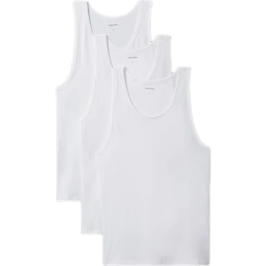 Calvin Klein Lot de 3 Débardeurs blanc - Taille M