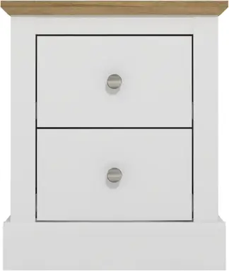 Galano Sufly 2-Door TV Unit – Entertainment Centre for TVs up to 55" – Storage Cabinet and Media Console for Living Room – Ivory/Oak Finish