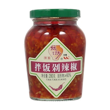 Tantanxiang Chopped Chili for Rice, 280g