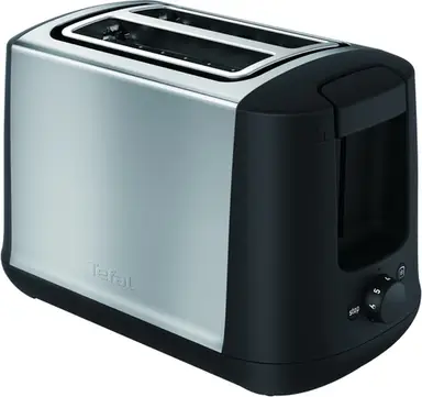 Tefal TT340830 - broodrooster - 850 W zwart RVS kruimelschotel