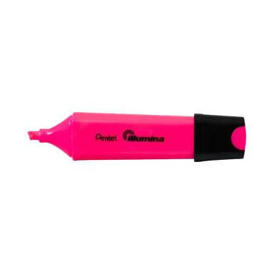 Pentel Illumina Highlighter Pink Pack of 12