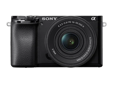 Sony Alpha 6100 Kamera-Kit 16-50 mm II, Schwarz