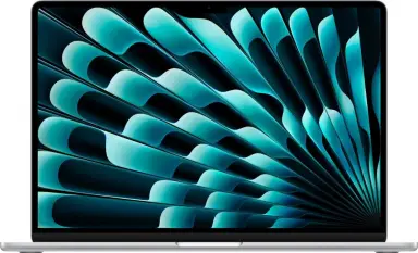 Apple MacBook Air 15" (M4, 10-Kern CPU / 10-Kern GPU, 16GB / 256GB), Silber