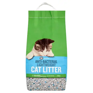 Morrisons Antibacterial Light Weight Cat Litter 8 Litre