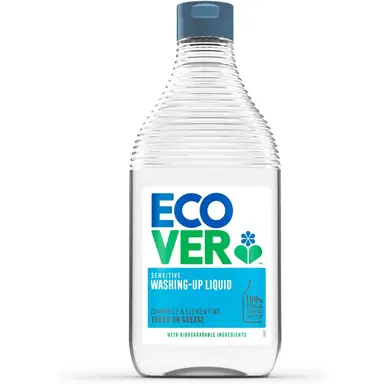 Ecover Sensitive Washing Up Liquid, Camomile & Clementine, 450ml