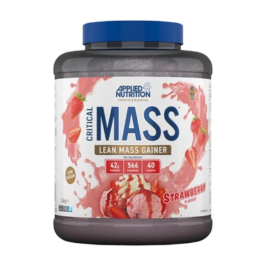 Applied Nutrition Critical Mass Professional Weight Gainer Strawberry Flavour - 2.4 kg