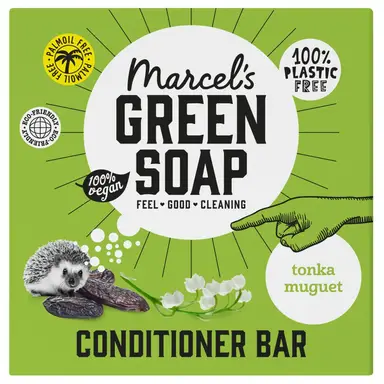 Marcel's Green Soap Conditioner Bar Tonka & Muguet - 60 gr