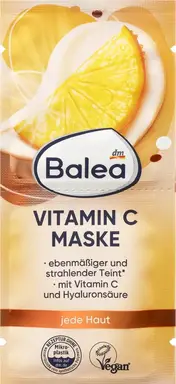 Balea Gezichtsmasker Vitamine C, 16 ml