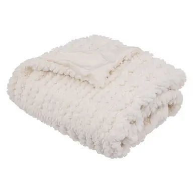 Geprägte Fell-Decke 125 x 150 cm