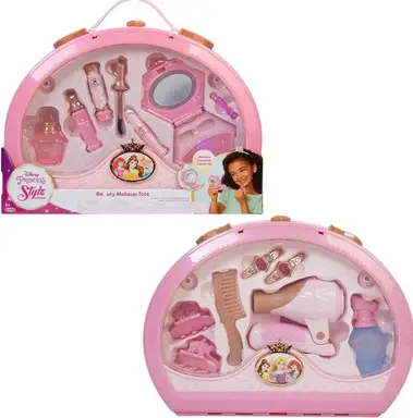 Disney Princess stijlcollectie schoonheids- en haartas - 214754, roze