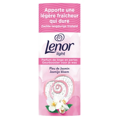LENOR Parfum de linge en perles Light 0% Fleur de Jasmin 13 Doses 155g
