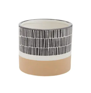 Premier Housewares Jada Kleiner Gestreifter Pflanzkübel