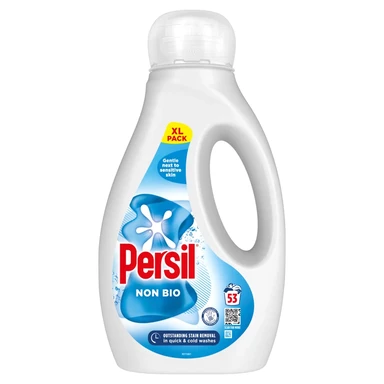 Persil Laundry Washing Liquid Detergent Non Bio 53 washes (1.431l – Volume as stated)