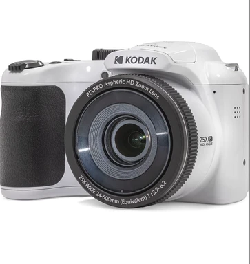 Kodak Appareil photo bridge numérique avec zoom optique 25x blanc