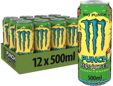 MONSTER Juiced Rio Punch 12x500ml [Incl. €1,80 statiegeld] Rio