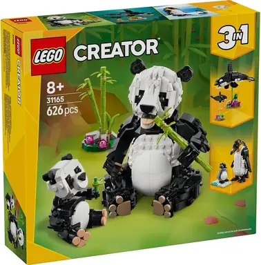 LEGO 31165 Creator wilde dieren panda gezin