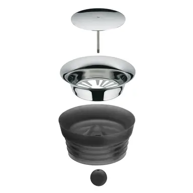 WMF basis glazen karaf met deksel - transparant