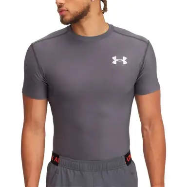 Under Armour Men's HeatGear OG Compression Short Sleeve - Castlerock