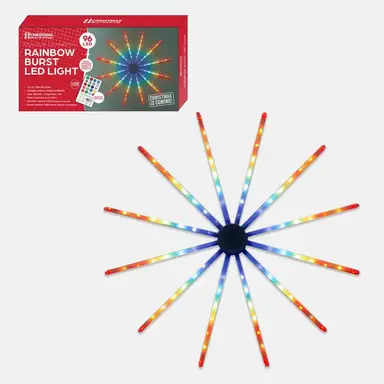 Christmas Workshop 60cm Firework Colour Burst Star Light