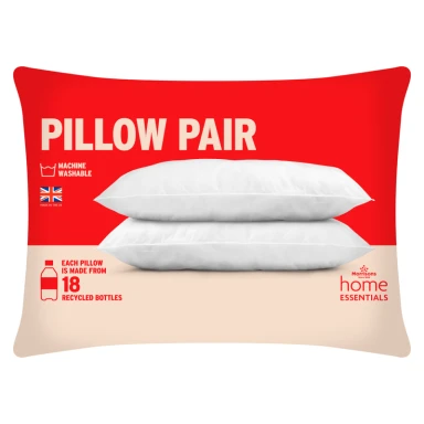 Morrisons Home Essentials Pillows 2pk