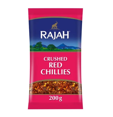 Rajah Spices Crushed Red Chillies 200G