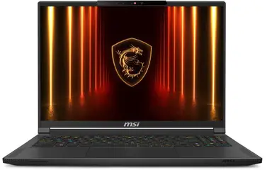 MSI Stealth 16 AI A2HWGG-027NL laptop, 40,6 cm (16") Quad HD+, Intel Core Ultra 9 285H, 32 GB DDR5-SDRAM, 1 TB SSD, NVIDIA GeForce RTX 5070, Wi‑Fi 7 (802.11be)