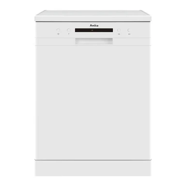 Amica ADF610WH 60cm Full-Size Freestanding Dishwasher, Energy Class E, Large 13-Place Load – White