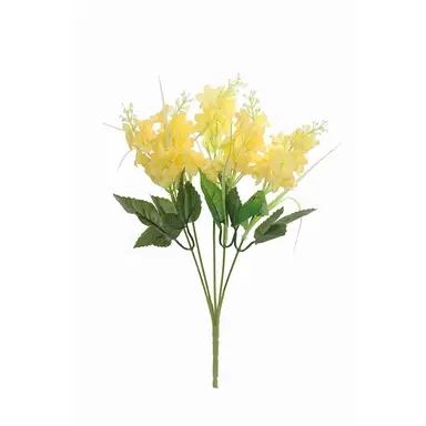 4Pcs 13.8in/35cm
Artificial Hyacinth Flower Bouquet, Silk Hyacinth Flowers Fake Flower with Stem Faux Hyacinth Flowers for Home Office Wedding Decoration(yello)