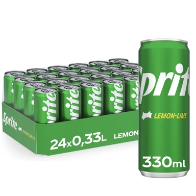 Pack de 24 Canettes de Soda Sprite 33cl