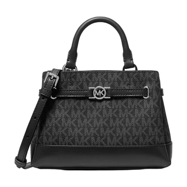 MICHAEL KORS Très petit sac à main Reed à logo Signature - Noir