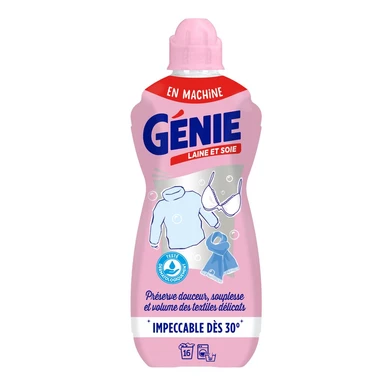GENIE Lessive liquide laine et soie 16 lavages 1L