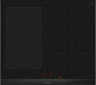 Siemens EX675HEC1E iQ700 Inductiekookplaat 60 cm opbouwmontage met rand