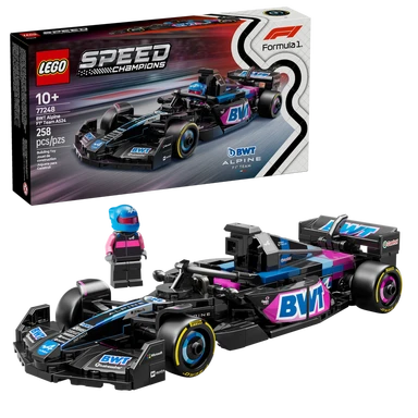 LEGO Speed Champions 77248 Voiture de course A524 de l'équipe F1 Alpine BWT