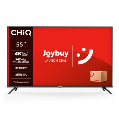CHiQ U55P9V 55 inch (139 cm) 4K UHD Android-tv met Dolby Vision en Google Assistant 55" UHD