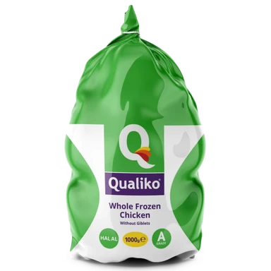 QUALIKO Vollhähnchen Klasse A 1kg 