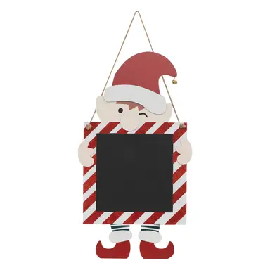 Feeric Hangdecoratie elf met krijtbord, 50cm