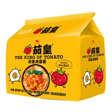 Uni-President Tomato Egg Noodles 5 Pack x 116g