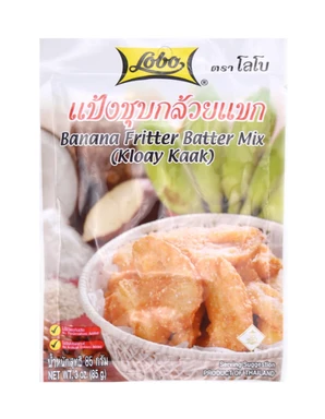 Lobo Banana Fritter Batter Mix (Kloay Kaak) 85g