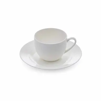 Royal Worcester Serendipity Set Of 4 Fine Bone China Tea Cup and Saucers