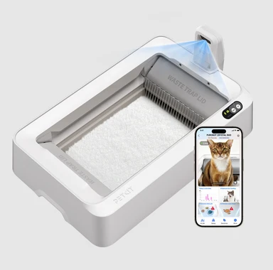 Petkit Purobot Crystal Duo Bac à litière pour chat automatique