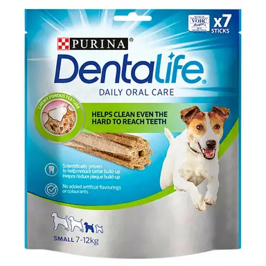 Dentalife Small Dog Treat Dental Chew 7 Stick 115g