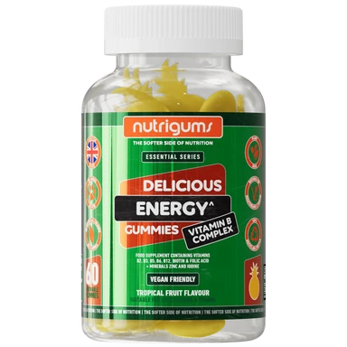 Nutrigums Energy Vitamin B Complex Gummies - 60 Gummies